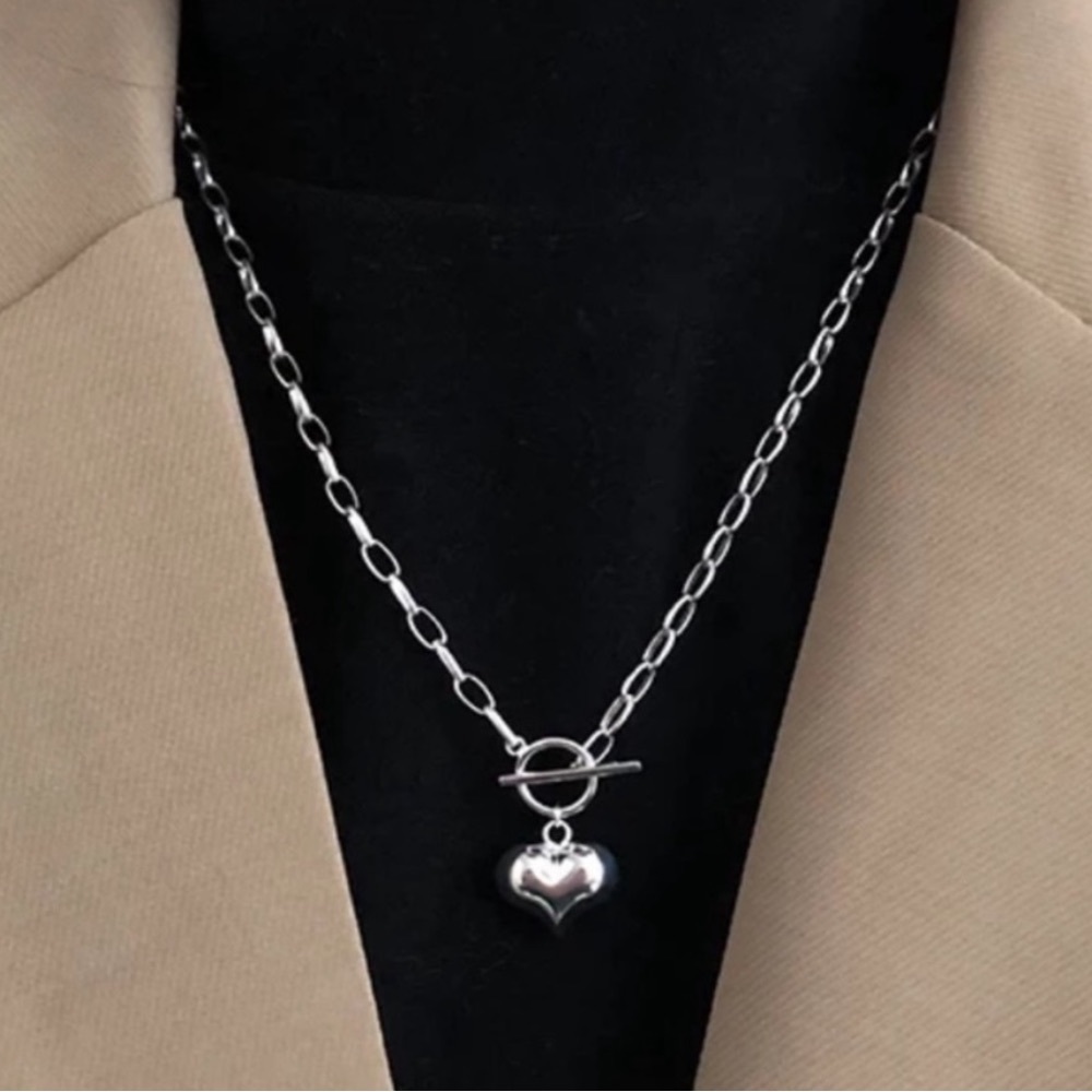 NEW ‘18’ LOVE HEARTH 925 STERLING SILVER NECKLACE, NICE NECKLACE, CUTE NECKLACE